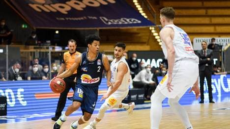 Weißenfels (in blau) gelang ein überraschender Sieg gegen Crailsheim