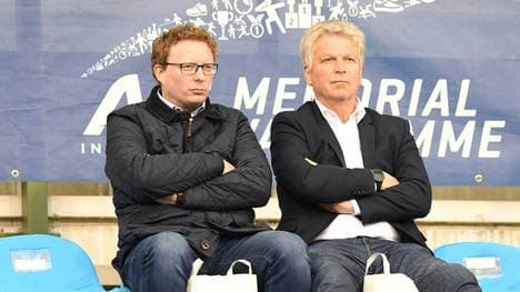 Führungswechsel: Schweitzer (l.) und Kessing