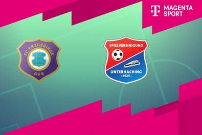 FC Erzgebirge Aue - SpVgg Unterhaching (Highlights)