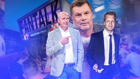 Thomas Helmer empfängt unter anderem Mario Basler und Oliver Pocher zum Fantalk auf SPORT1