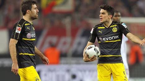 Sokratis und Marc Bartra