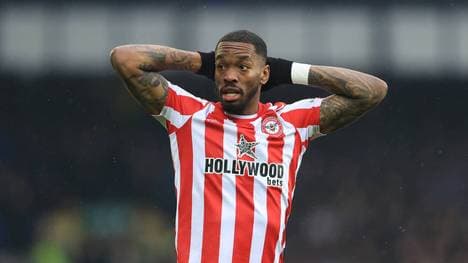 Ivan Toney wurde von einem Mann über Instagram rassistisch beleidigt