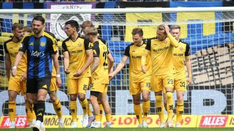 Dresden führte in Saarbrücken schnell