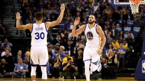 JaVale McGee (r.) ließ es mehrmals krachen