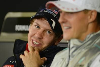 "Eine große Ehre": Vettel erinnert an Schumacher