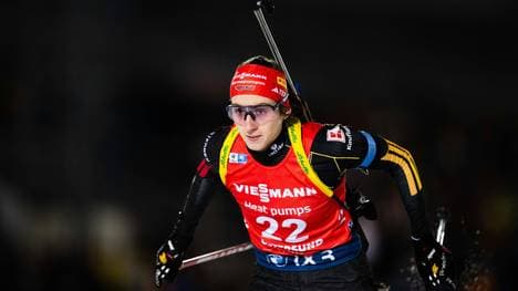 Vanessa Voigt wird im Sprint beste Deutsche