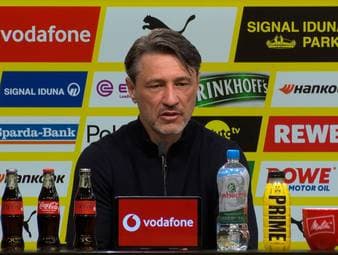 Der BVB muss mit dem 0:1 gegen Leverkusen die dritte Saisonniederlage hinnehmen. Trainer Niko Kovac zeigt sich im Anschluss mit der mangelnden Kreativität in der gegnerischen Hälfte unzufrieden.
