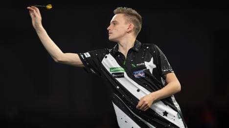 Pietreczko bei der Darts-WM