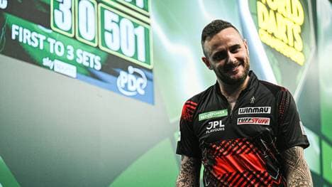 Joe Cullen scheiterte bei der Darts-WM an Mensur Suljovic