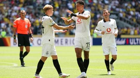 Trifft beim Debüt: Jobe Bellingham (M.)