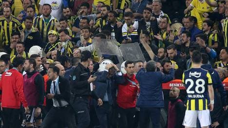 Das Halbfinal-Rückspiel wurde nach Randelen abgebrochen