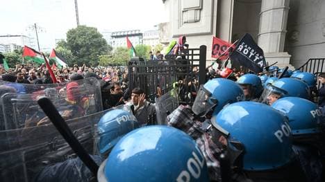 Polizei-Einsatz in Italien