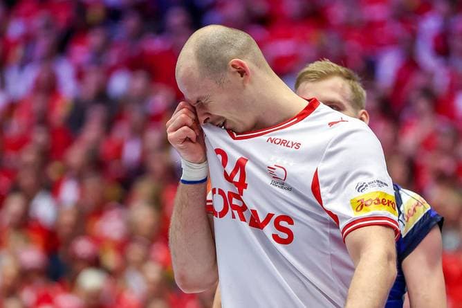 Dramatische Momente um Handball-Star