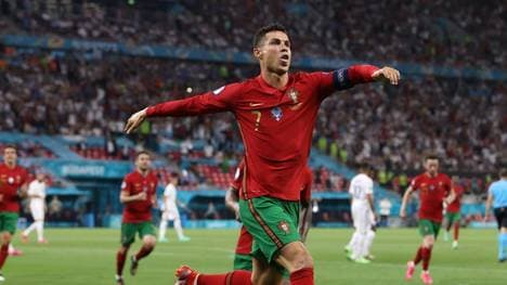 109 Tore: Cristiano Ronaldo holt Ali Daei ein