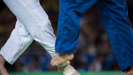 Ein Judokampf bei den Paralympics 2016