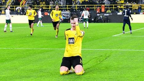 BVB-Kapitän Marco Reus zeigte gegen Borussia Mönchengladbach eine außergewöhnliche Leistung