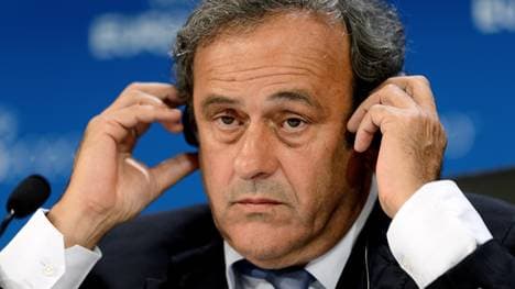 Michel Platini wurde suspendiert