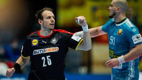 Kai Häfner erzielte gegen Belarus acht Tore