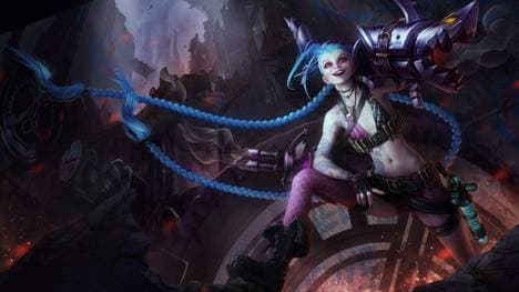 Von der Bot Lane nach Lazy Lake: Jinx kommt auf die Insel.