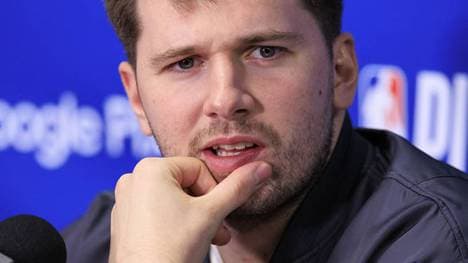 Luka Doncic kam sich bei den Sex-Geräuschen auf der PK vor wie im falschen Film