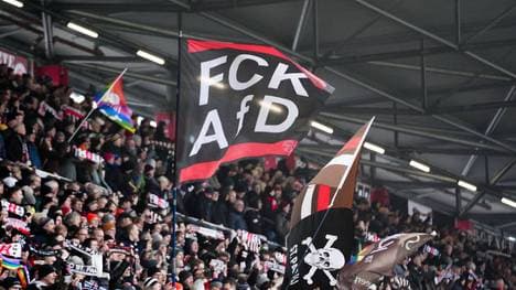 Fans des FC St. Pauli beziehen Stellung gegen die AfD