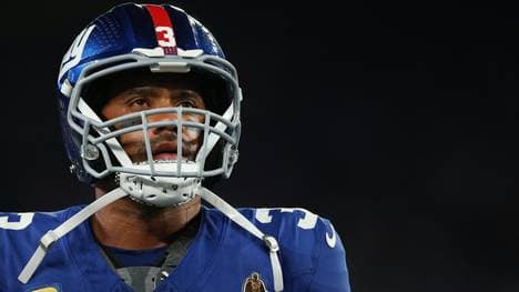 Russell Wilson wird bei den New York Giants wohl auf die Bank verbannt 