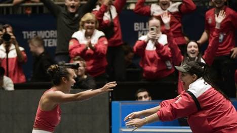 Die Kanadierinnen gewinnen den Billie Jean King Cup