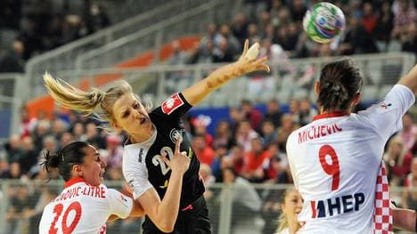 Susann Müller erzielte fünf Treffer gegen Kroatien