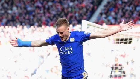 Jamie Vardy ist der Toptorjäger von Leicester City