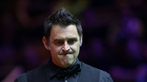 Im Achtelfinale gescheitert: Ronnie O'Sullivan