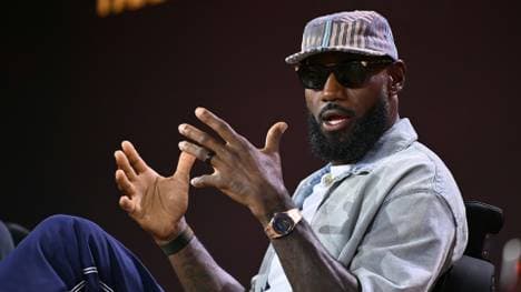 Stargast bei der Meisterzeremonie: LeBron James