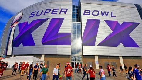 Im University of Phoenix Stadium steigt der Super Bowl XLIX