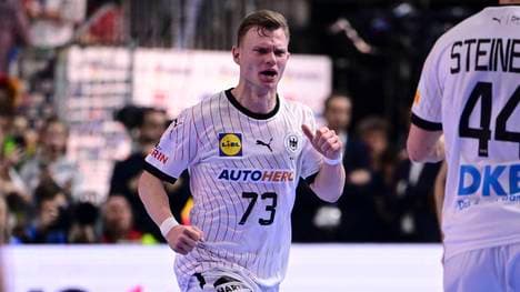 Timo Kastening erzielte drei Tore für Deutschland