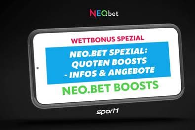 HEUTE: NEO.bet Quotenboost  - bis zu 500% Boost für deine Quote!