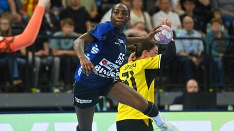 Farrelle Alicia Njinkeu traf fünfmal für die HSG
