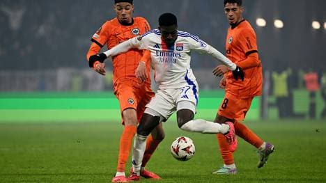 Unterhaltsames Duell: Lyon gegen Frankfurt