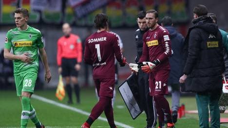 Yann Sommer musste vorzeitig das Spielfeld verlassen