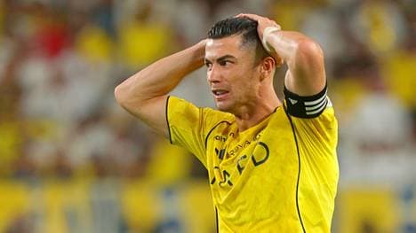 Kann es nicht fassen: Cristiano Ronaldo