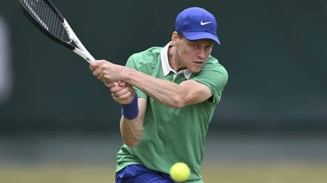 Titelverteidiger in Halle: Jannik Sinner 