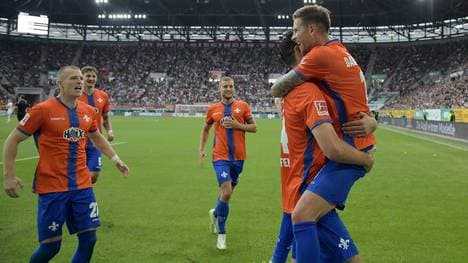 Darmstadt siegt in Augsburg