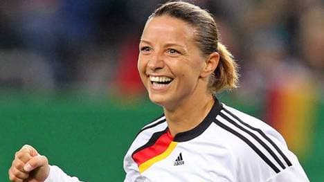 Inka Grings machte 96 Spiele im Trikot der Nationalmannschaft