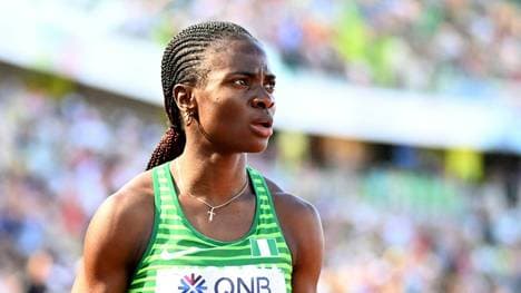 Tobi Amusan lief neuen Weltrekord über 100 m Hürden