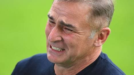 U21-Nationaltrainer Stefan Kuntz nahm der deutsche Auftritt gegen Belgien sichtlich mit