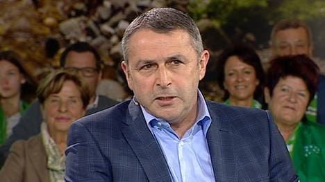 Klaus Allofs im Volkswagen Doppelpass