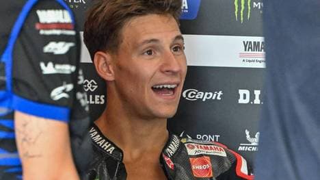 MotoGP-Star Fabio Quartararo fehlt mit seiner Yamaha der Rennspeed