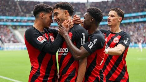 Eintracht Frankfurt darf sich Hoffnungen auf die Champions League machen 