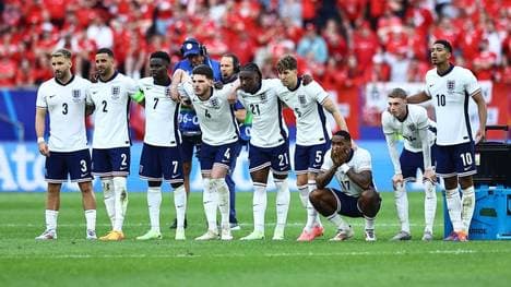 England überstand das Elfmeterschießen gegen die Schweiz und steht im Halbfinale