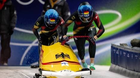 Laura Nolte und Deborah Levi gewannen Gold im Eiskanal