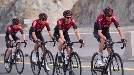Chris Froome ist Superstar des Team Ineos