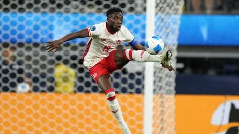 Zuletzt im März 2025 für Kanada: Alphonso Davies 